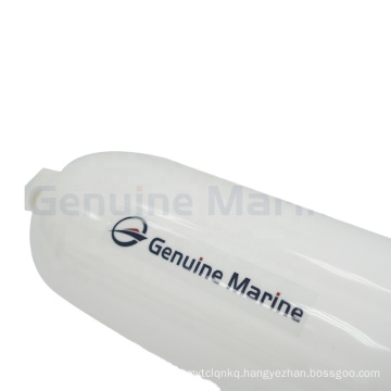 Genuine Marine solid customized f6 flat boat fender d pe 9x22 list big marine fender